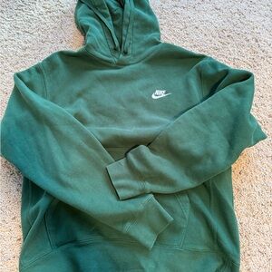 Nike Men's Green Hoodie
